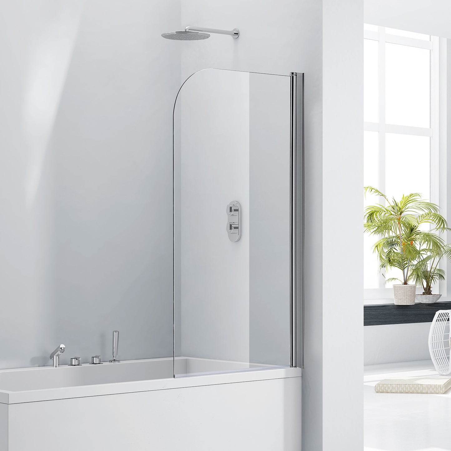 Vibe 6Mm Bath Screen 1400 X 800