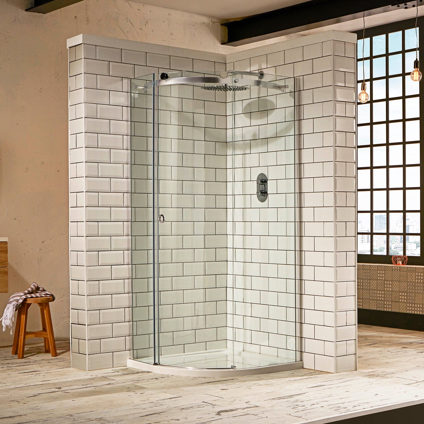 Sphere 800 Quad Cubicle Chrome