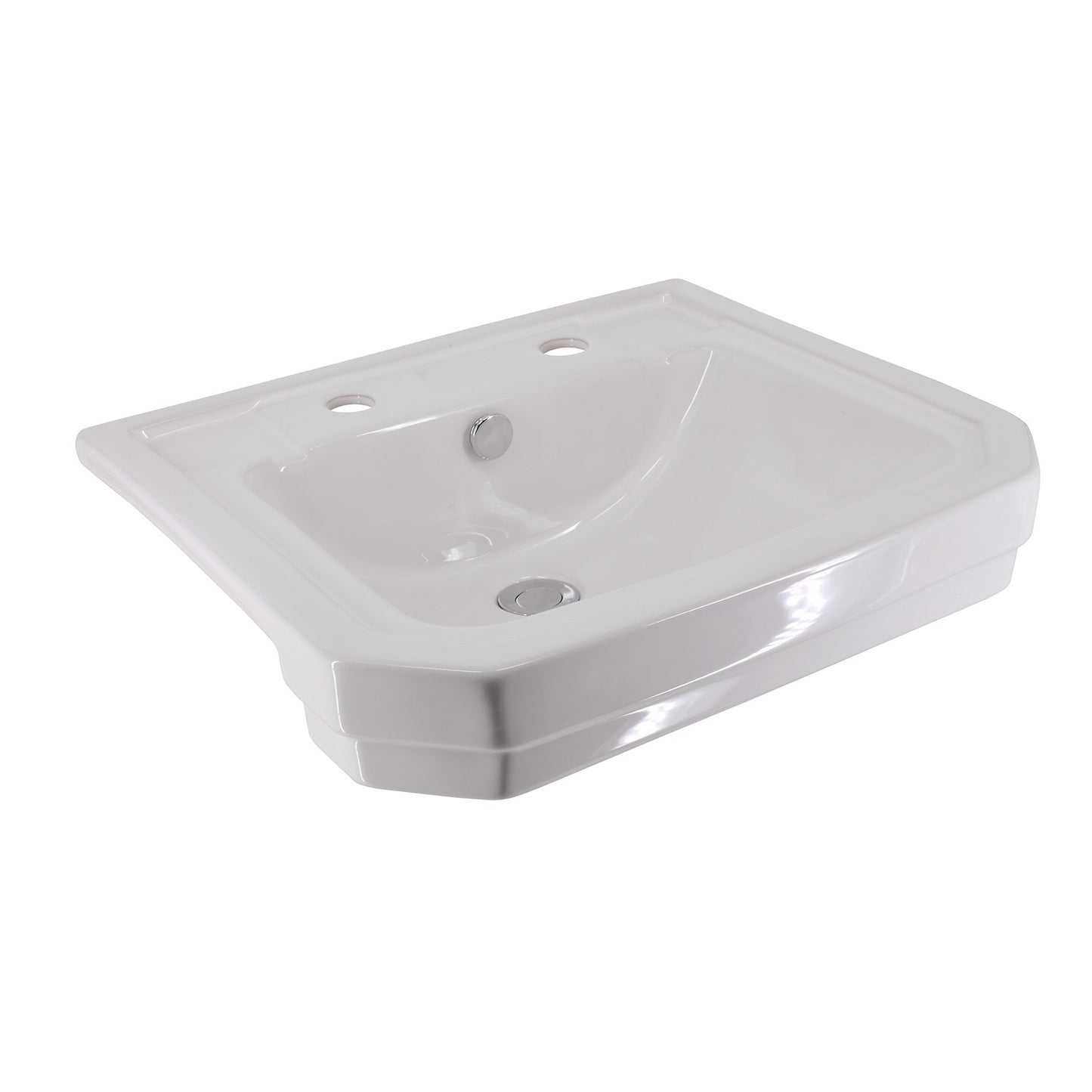 Holborn 55Cm Semi Recess Basin 2Th