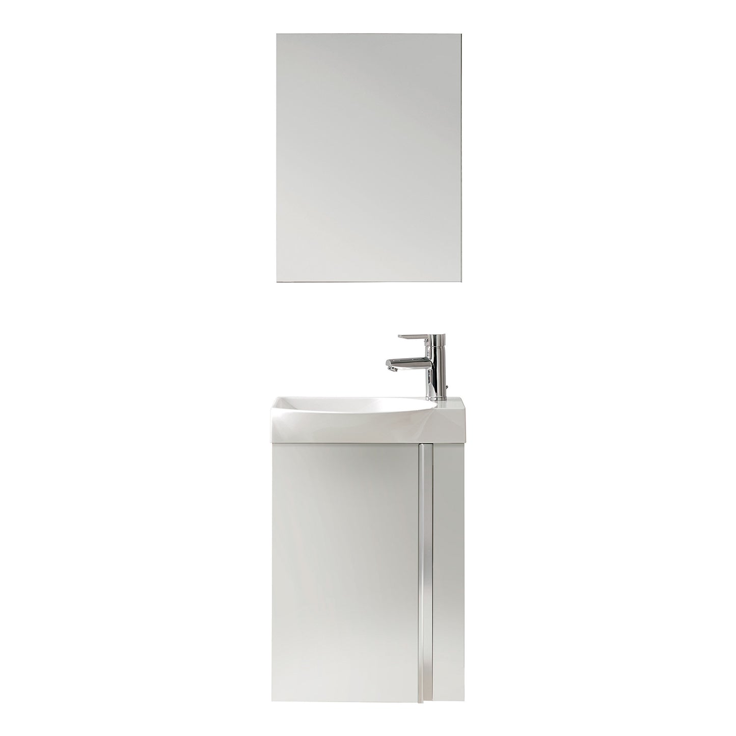 Elegance 45Cm W/Hung Unit Set Gloss White