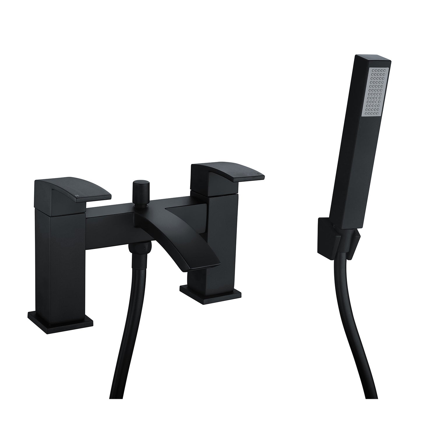 Frontline Onyx Black Bath Shower Mixer