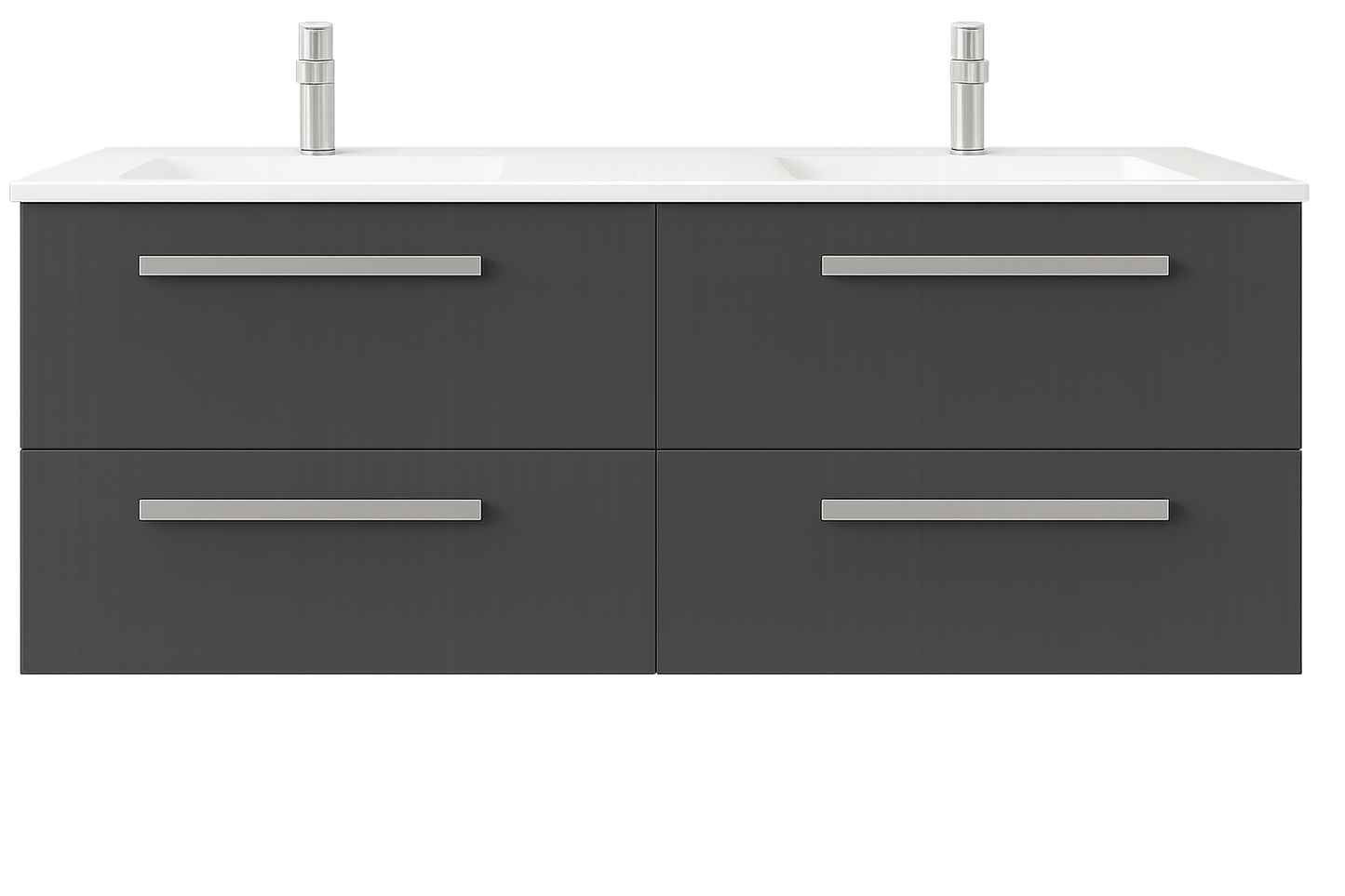 Aquatrend 120 W/H Unit & Basin Anthracite
