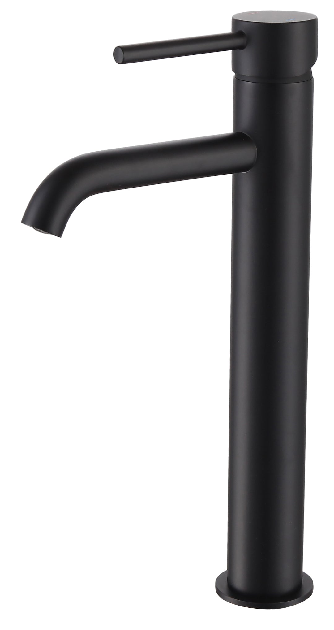 Mineral Tall Mono Basin Mixer Matt Black
