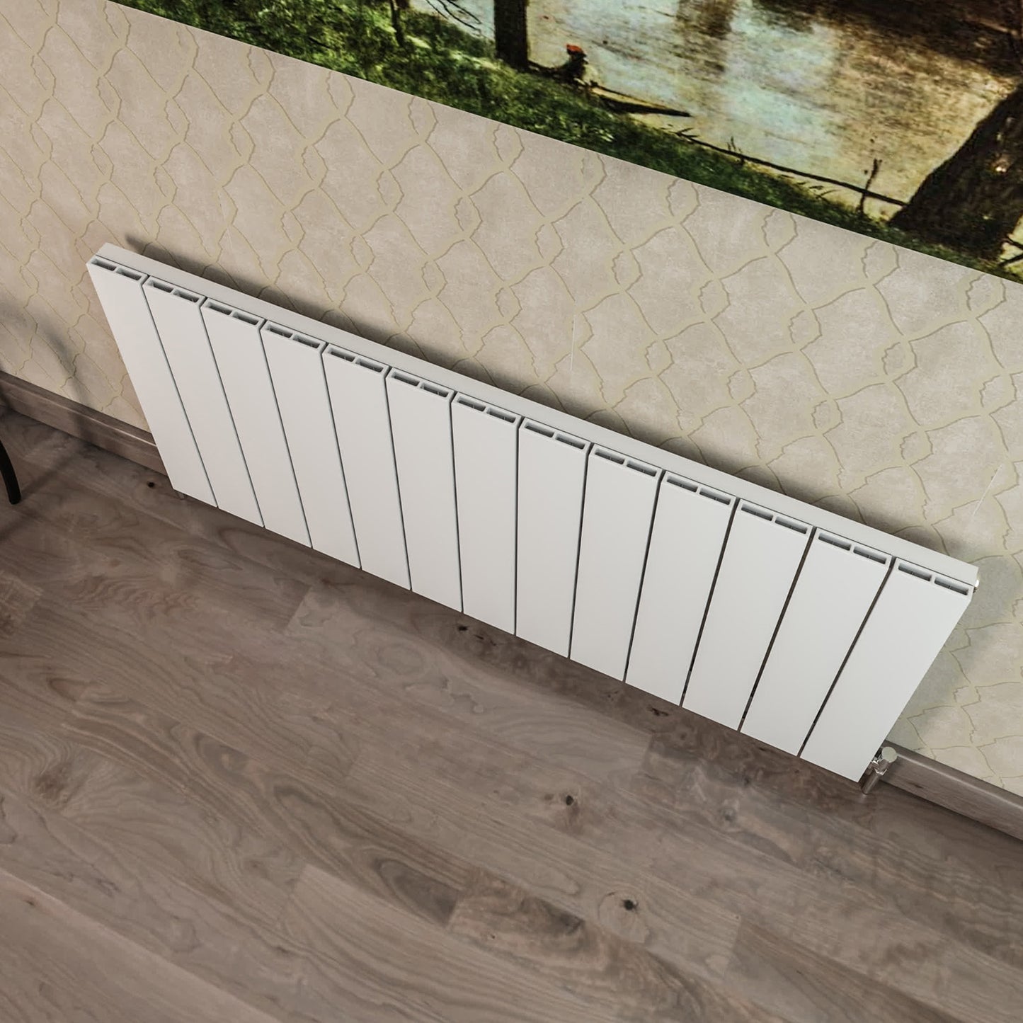 Vetta Horizontal Alumin Rail 1230X600 White