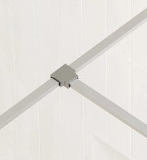 Walk-In T Connector Chrome