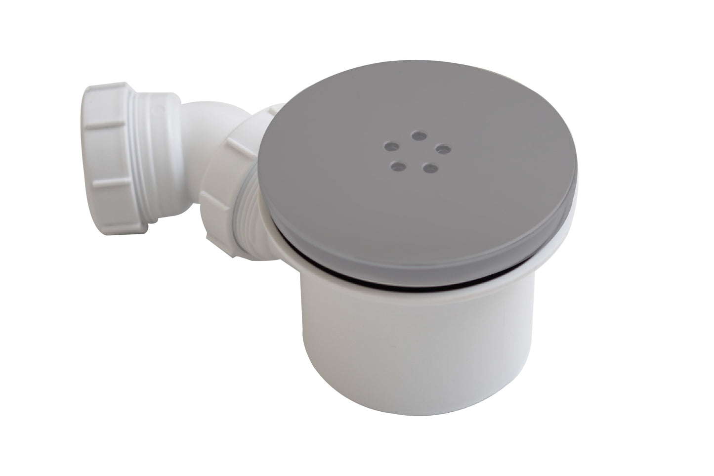 Fastflow 90Mm Shower Waste Matt Grey
