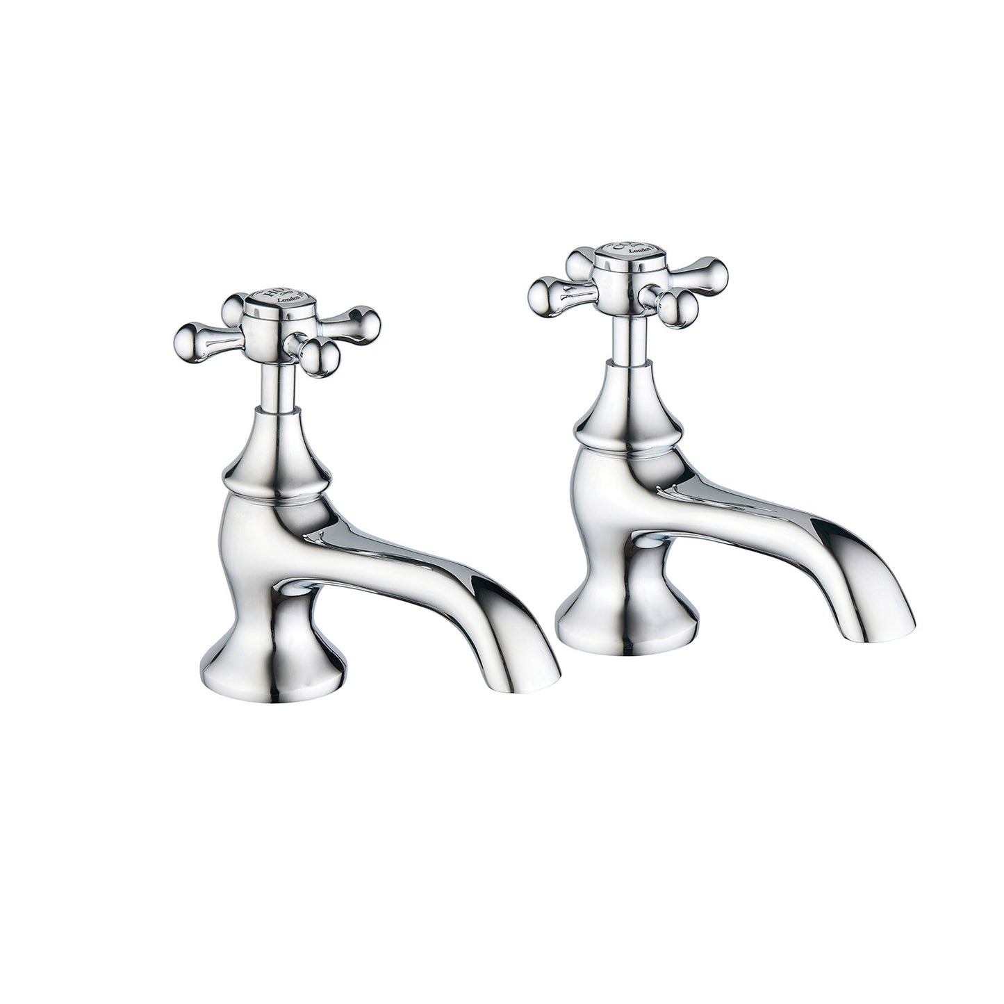 Edwardian Bath Taps Chrome