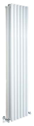 Bordeaux Dbl Panel Rad 1800 X 360 White