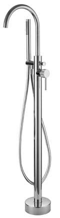 Mineral Fluted F/Stand B.S.M Chrome