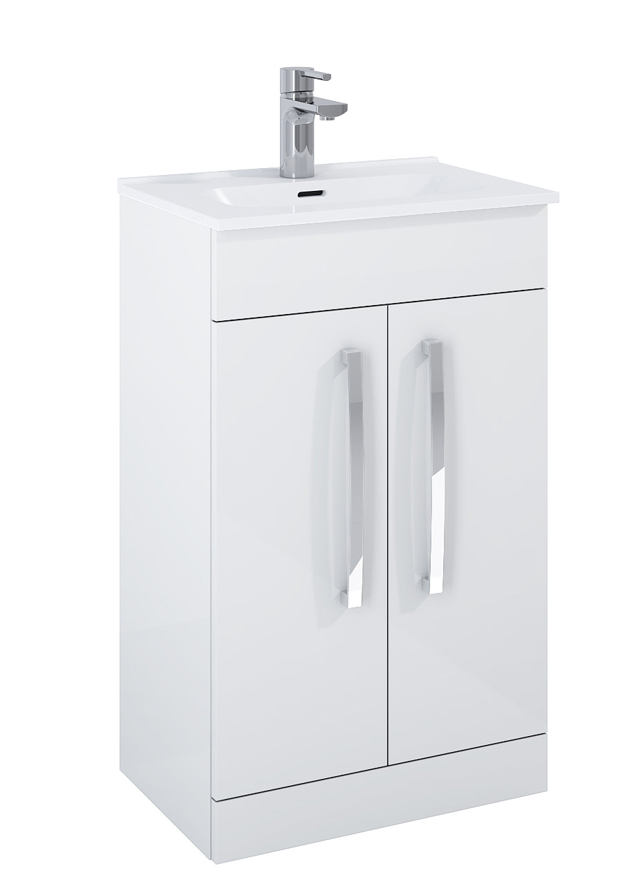 Aquatrend 500 F/Stand Set Gloss White