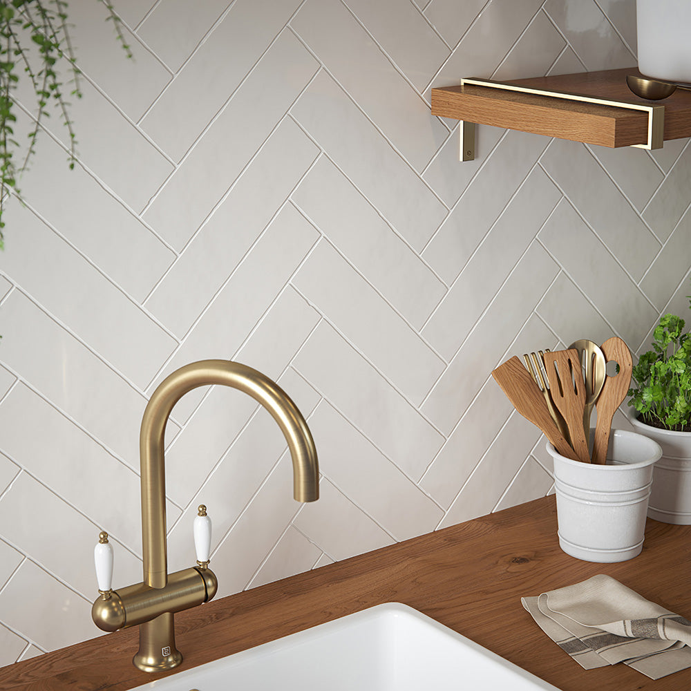 Handmade Cream Wall Tile