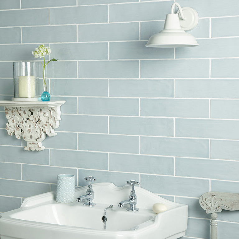 Handmade Duck Egg Wall Tile