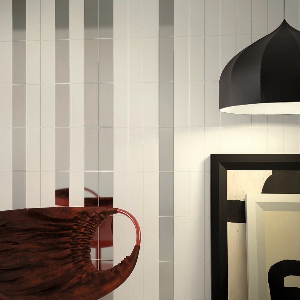 Central Gloss White Wall Tile