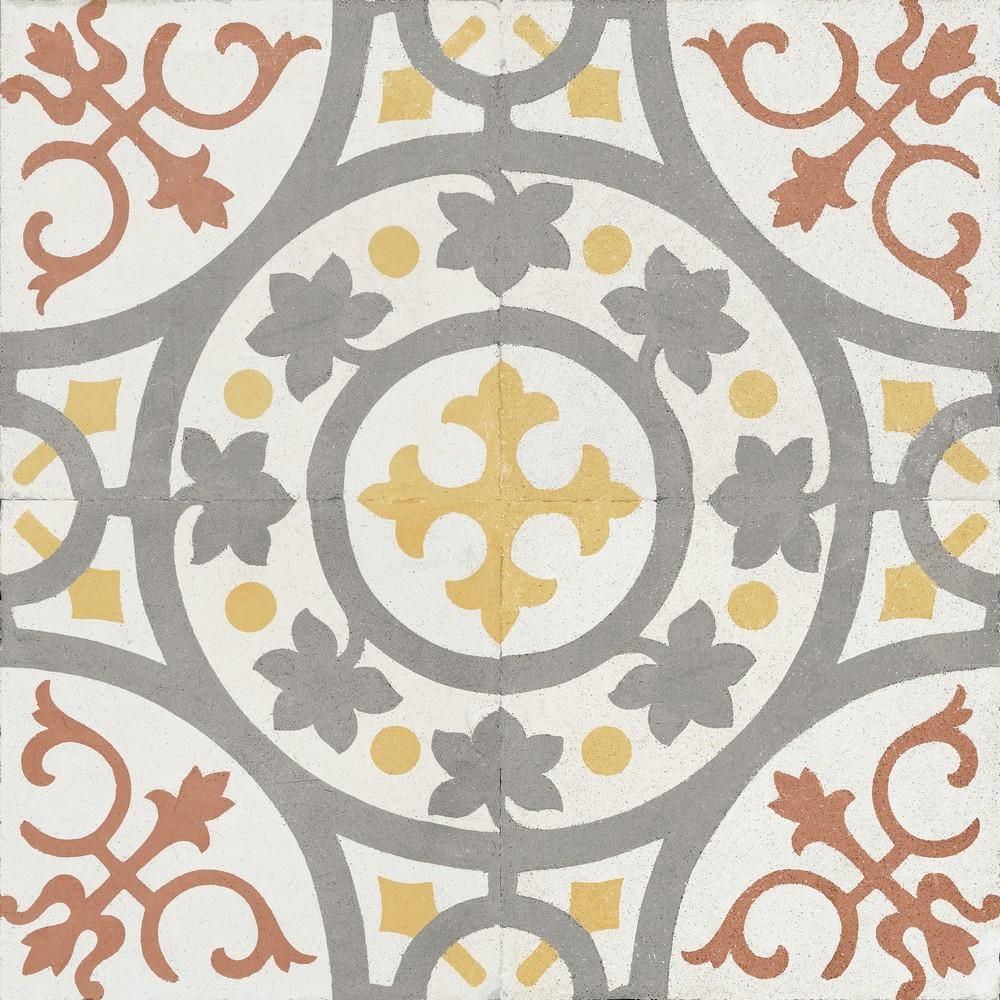 Zayda Yellow Multi Wall & Floor Tile