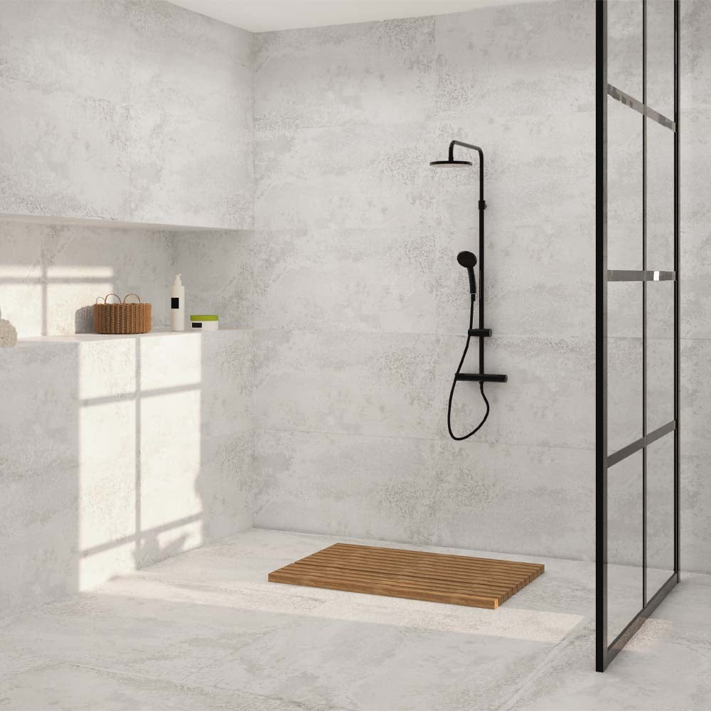 Iron White Wall & Floor Tile
