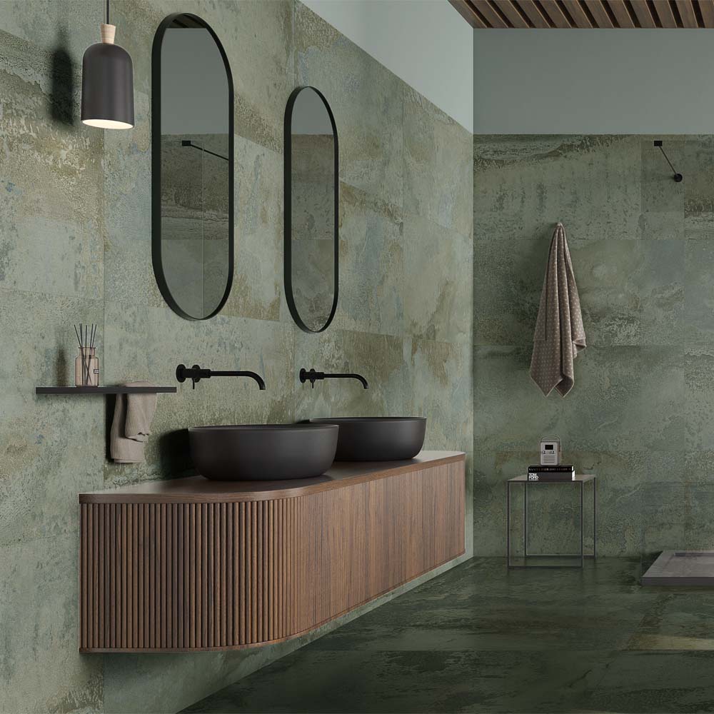 Iron Green Wall & Floor Tile