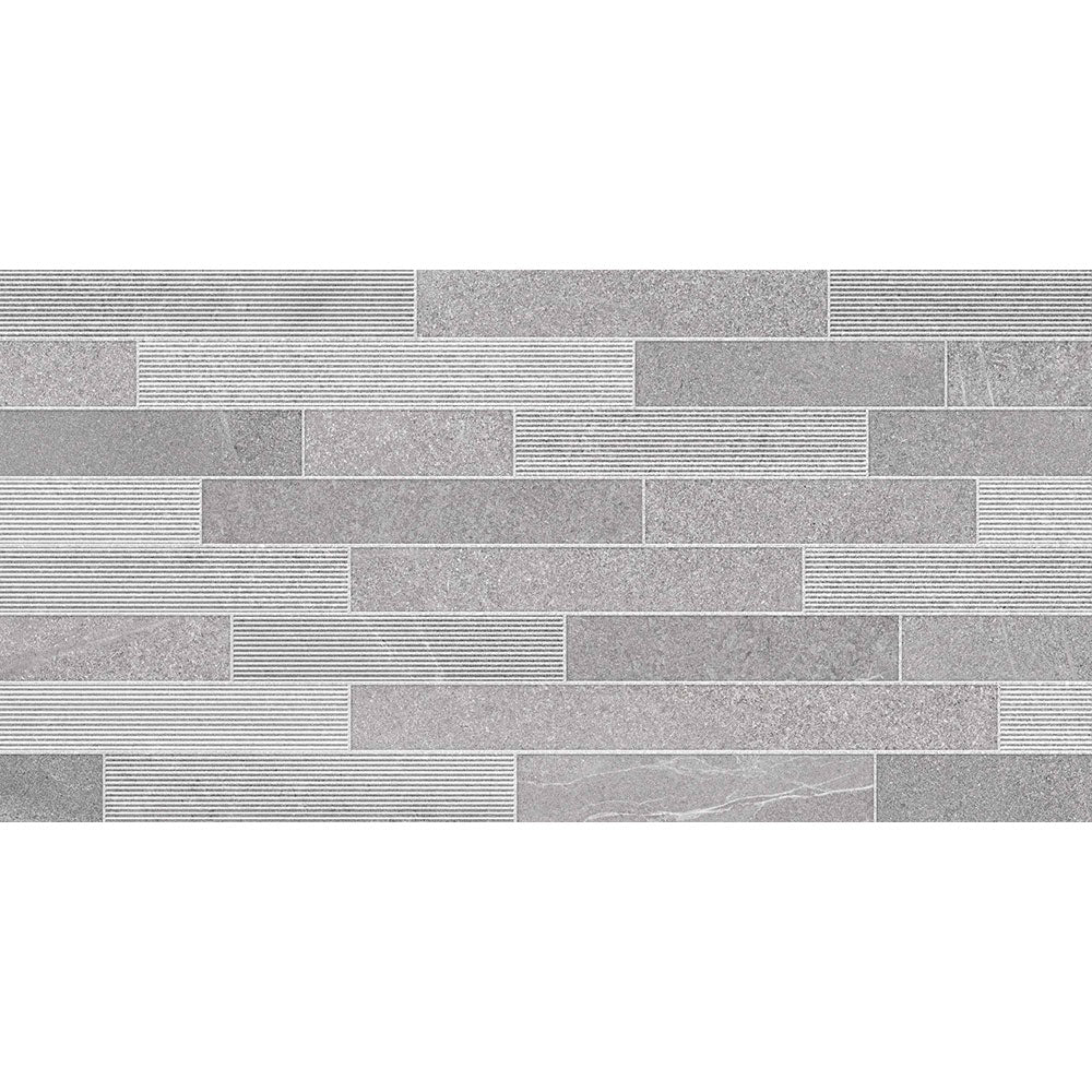 Norwick Grey Décor Wall Tile