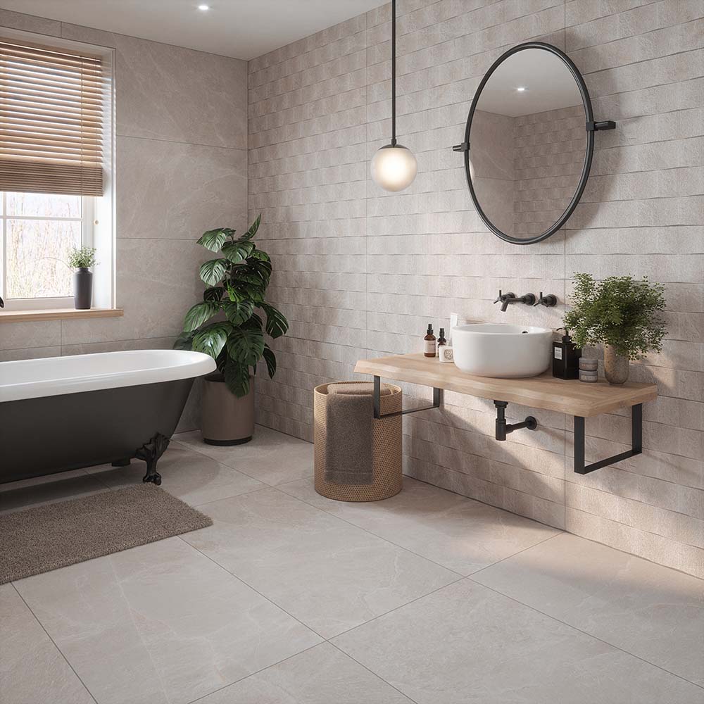 Masaya Beige Décor Wall Tile