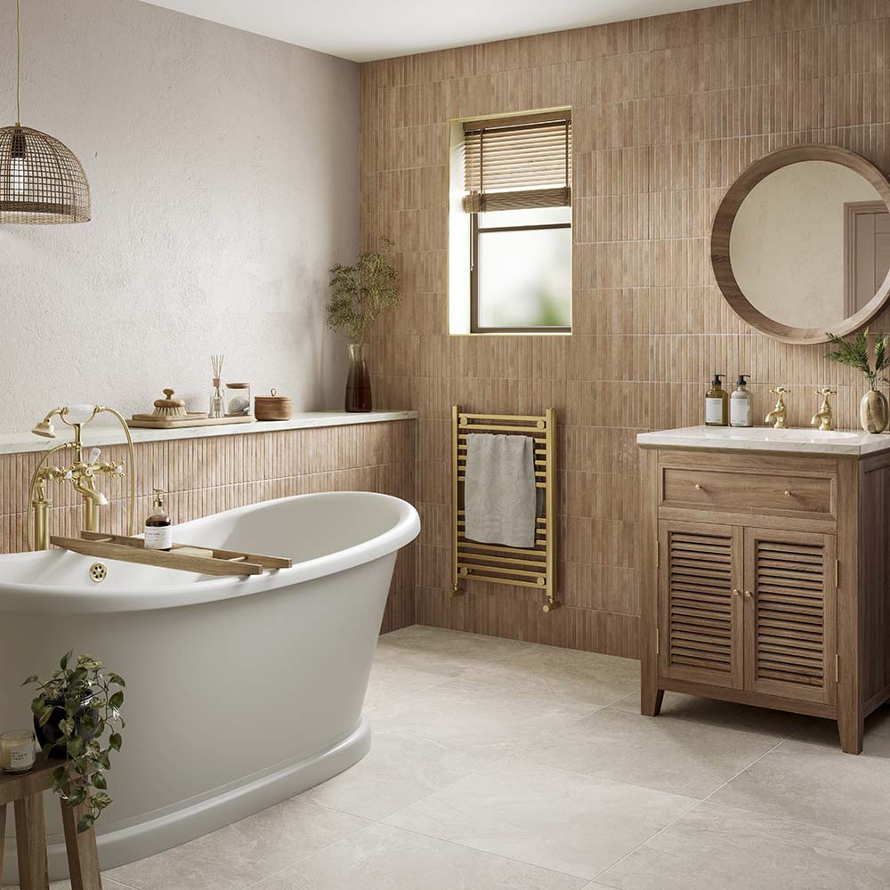 Maya Linear Terracotta Wall Tile