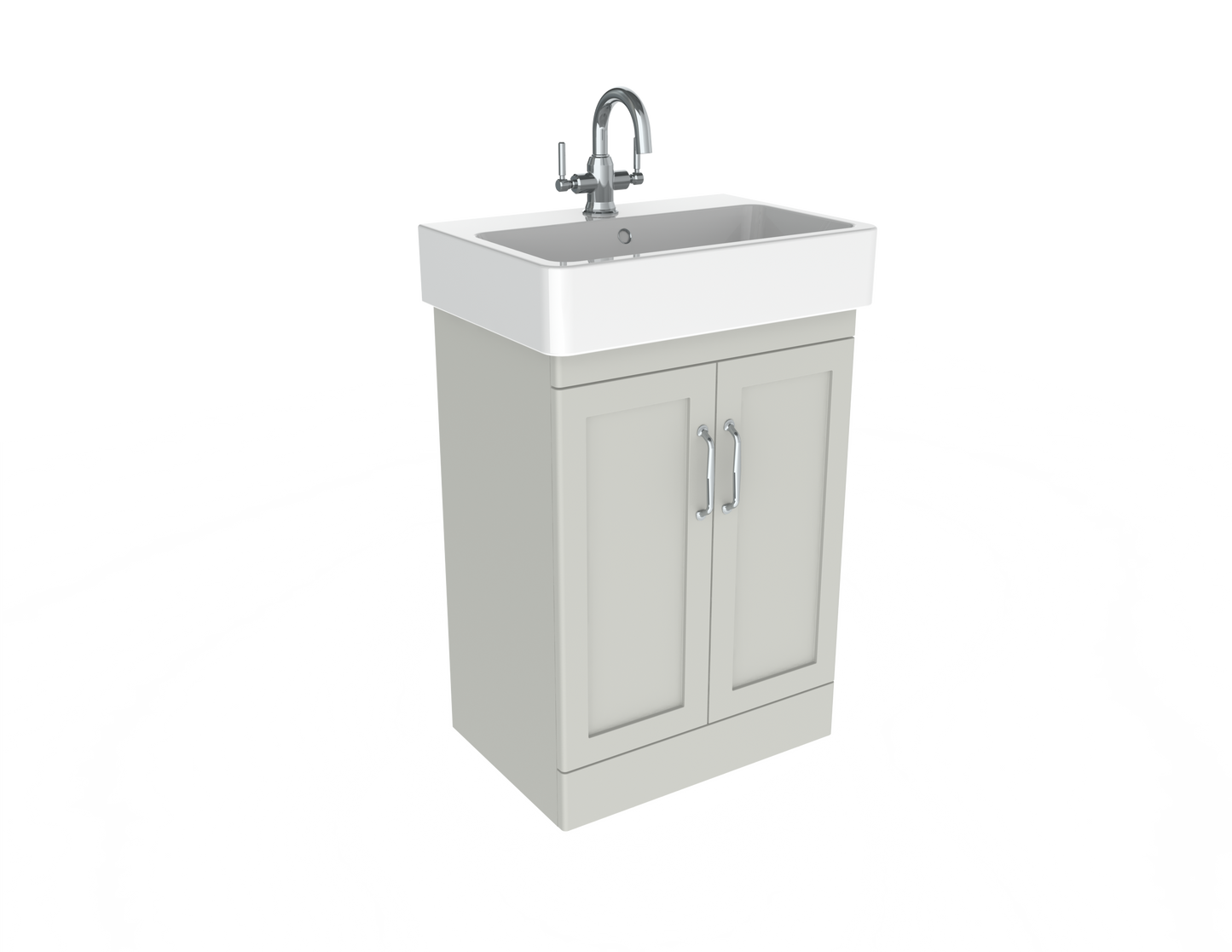 Holborn Isobel 600 Unit Matt Cloud Grey