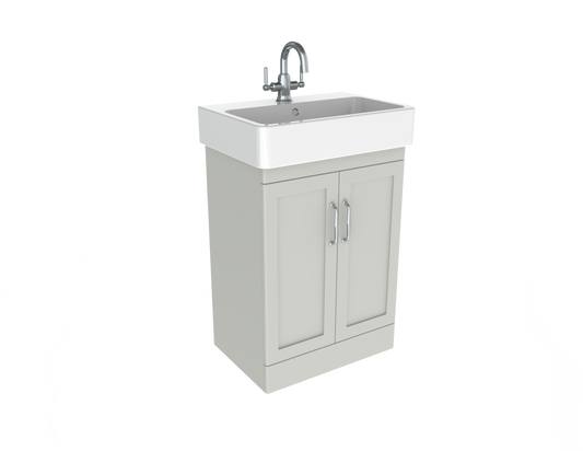 Holborn Isobel 600 Unit Matt Cloud Grey