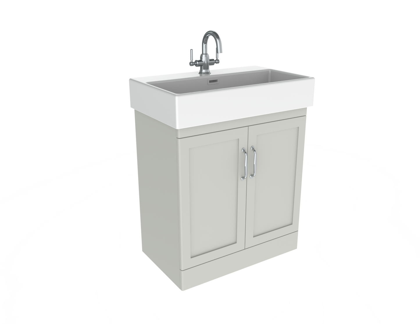 Holborn Isobel 700 Unit Matt Cloud Grey