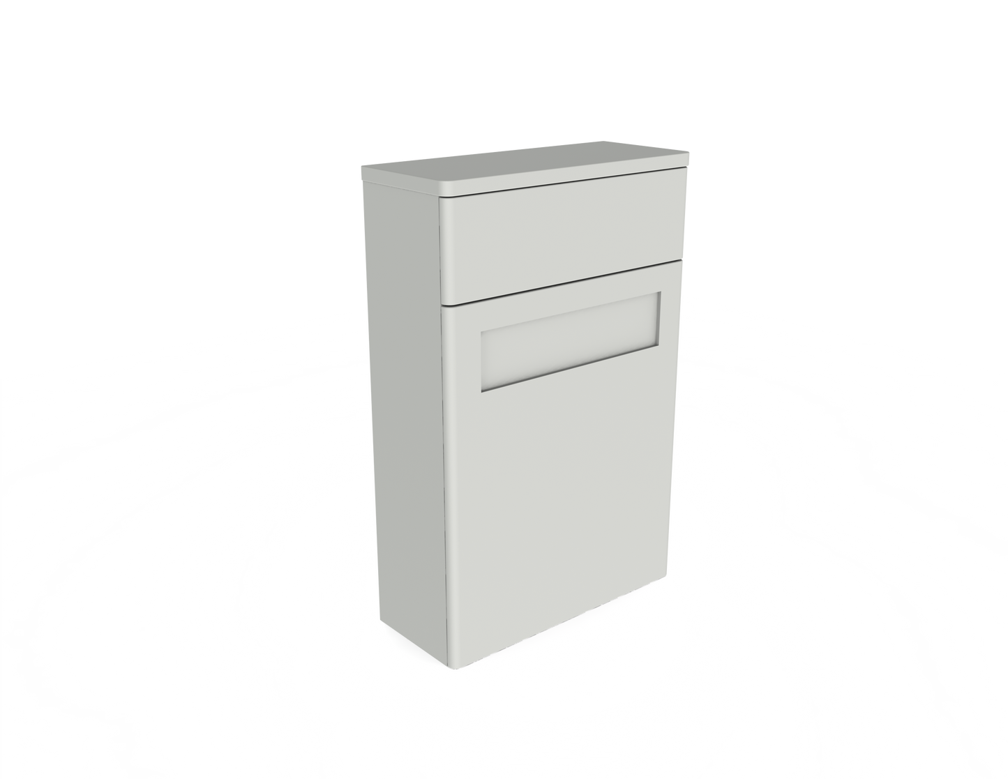 Holborn Isobel 600 Wc Unit Matt Cloud Grey
