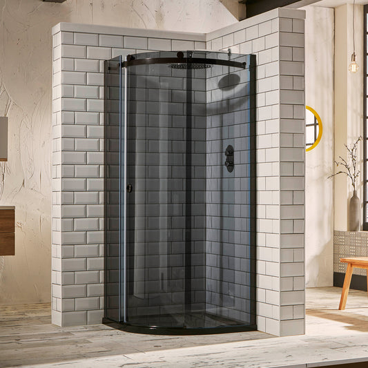 Sphere 1200 X 800 Quad Cubicle Smoked L/H
