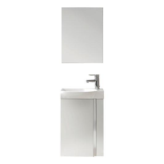 Elegance 45Cm W/Hung Unit Set Gloss White