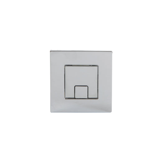 Frontline Square Dual Flush Button Chrome