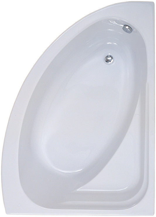 Orlah Corner Bath White R/Hand (No Tap H
