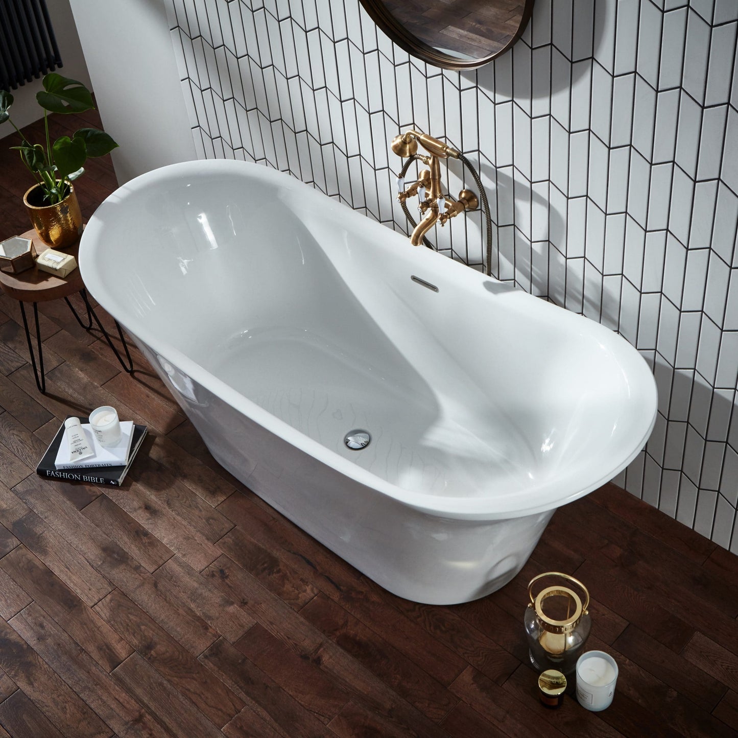 Bow Freestanding Bath 1800X800 White