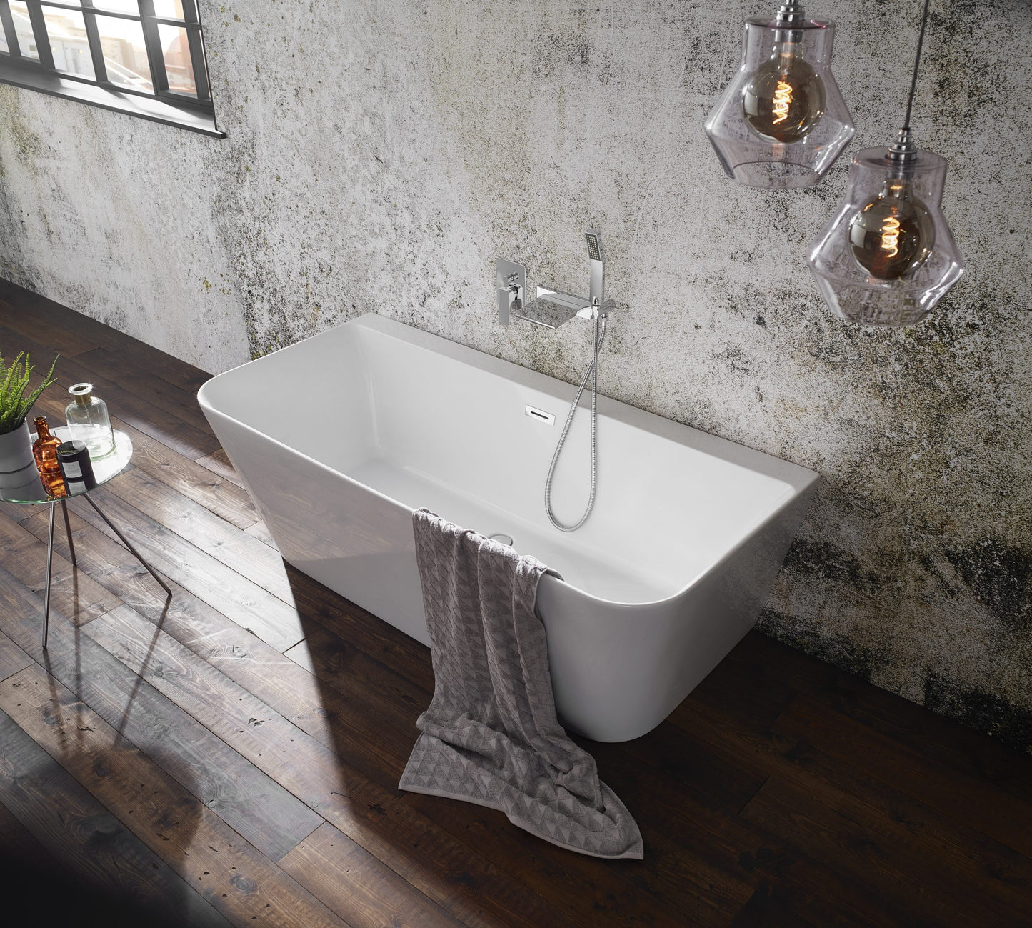 Mono Square Btw 1700X800 Freestanding Bath