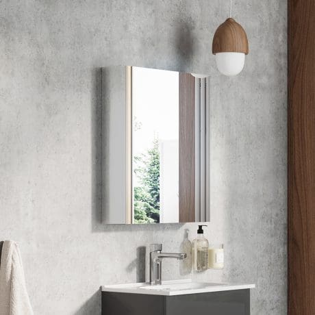 Aquatrend 800 3 Door Mirror Cabinet