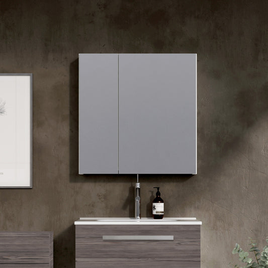 Aquatrend 600 2 Door Mirror Cabinet