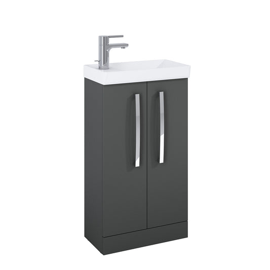 Aquatrend 450 F/Stand Set Matt Anthracite