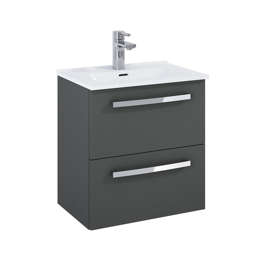 Aquatrend 500 W/Hung Set Matt Anthracite