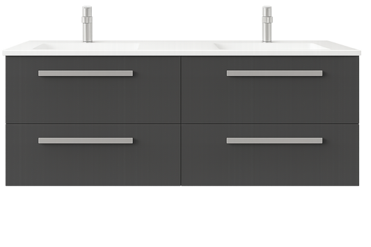 Aquatrend 120 W/H Unit & Basin Anthracite