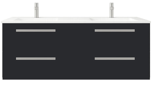 Aquatrend 120 W/H Unit & Basin Carbon
