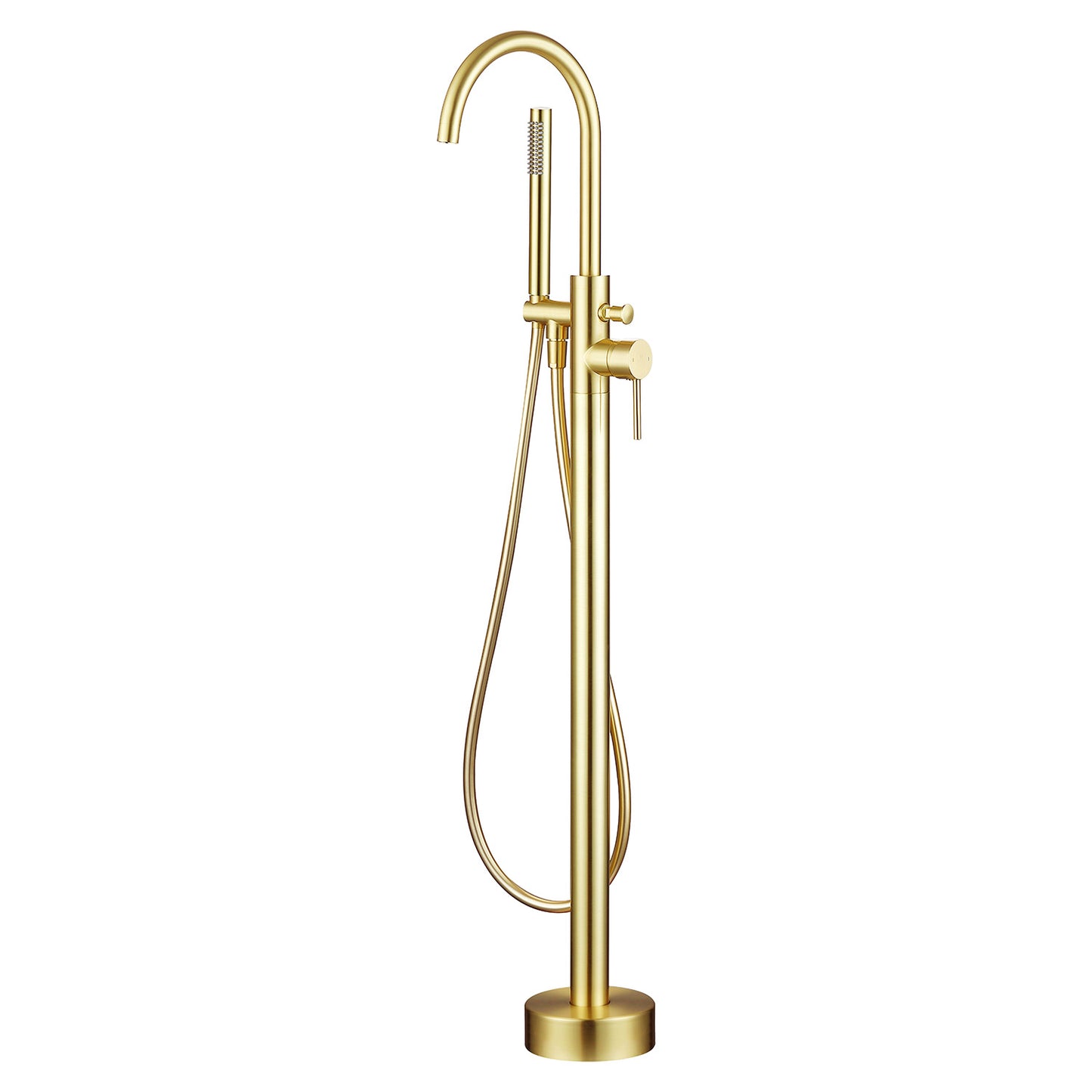 Mineral F/Standing B.S.M. Brushed Brass