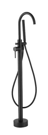 Mineral Fluted F/Stand B.S.M Black