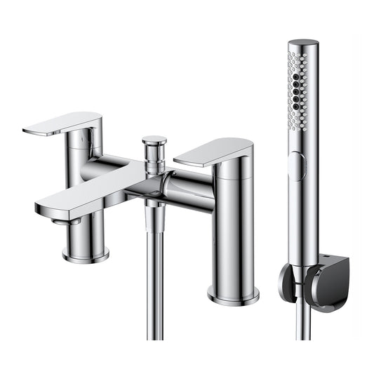 Pezzo Bath Shower Mixer Chrome