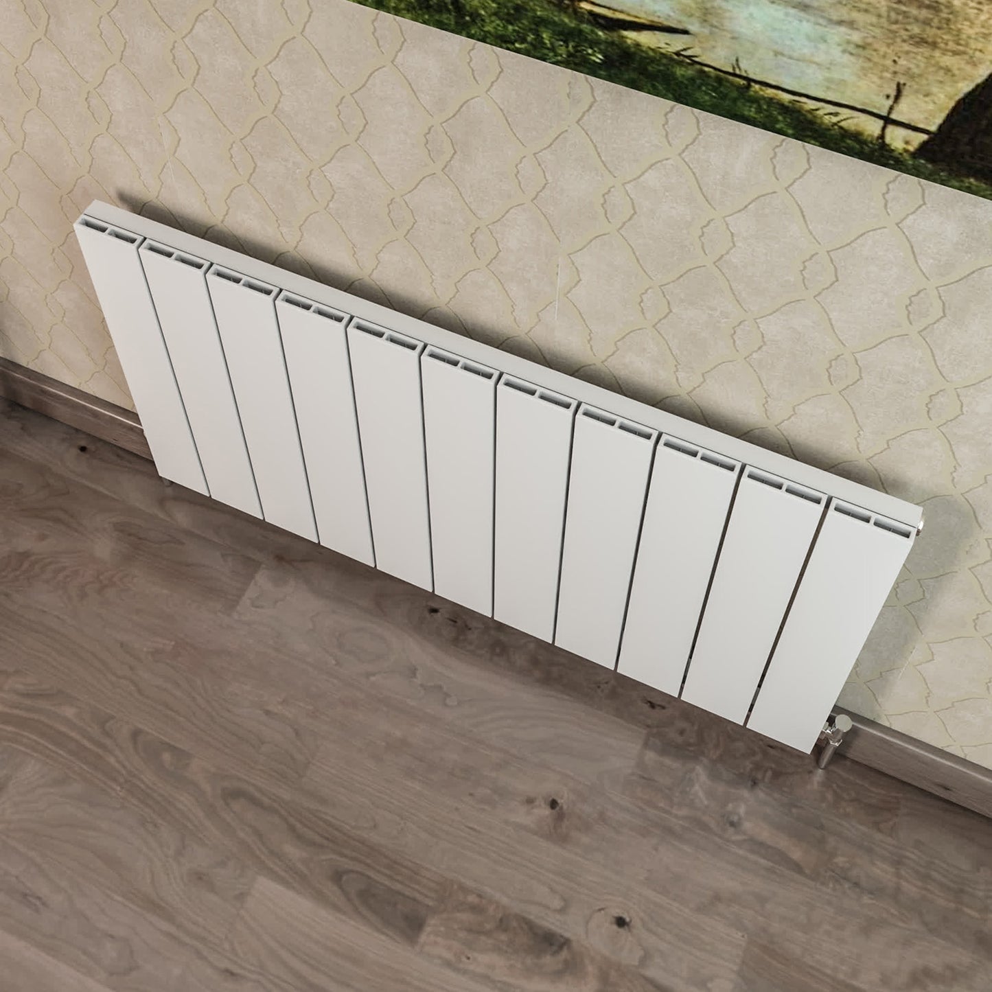 Vetta Horizontal Alumin Rail 1040X600 White