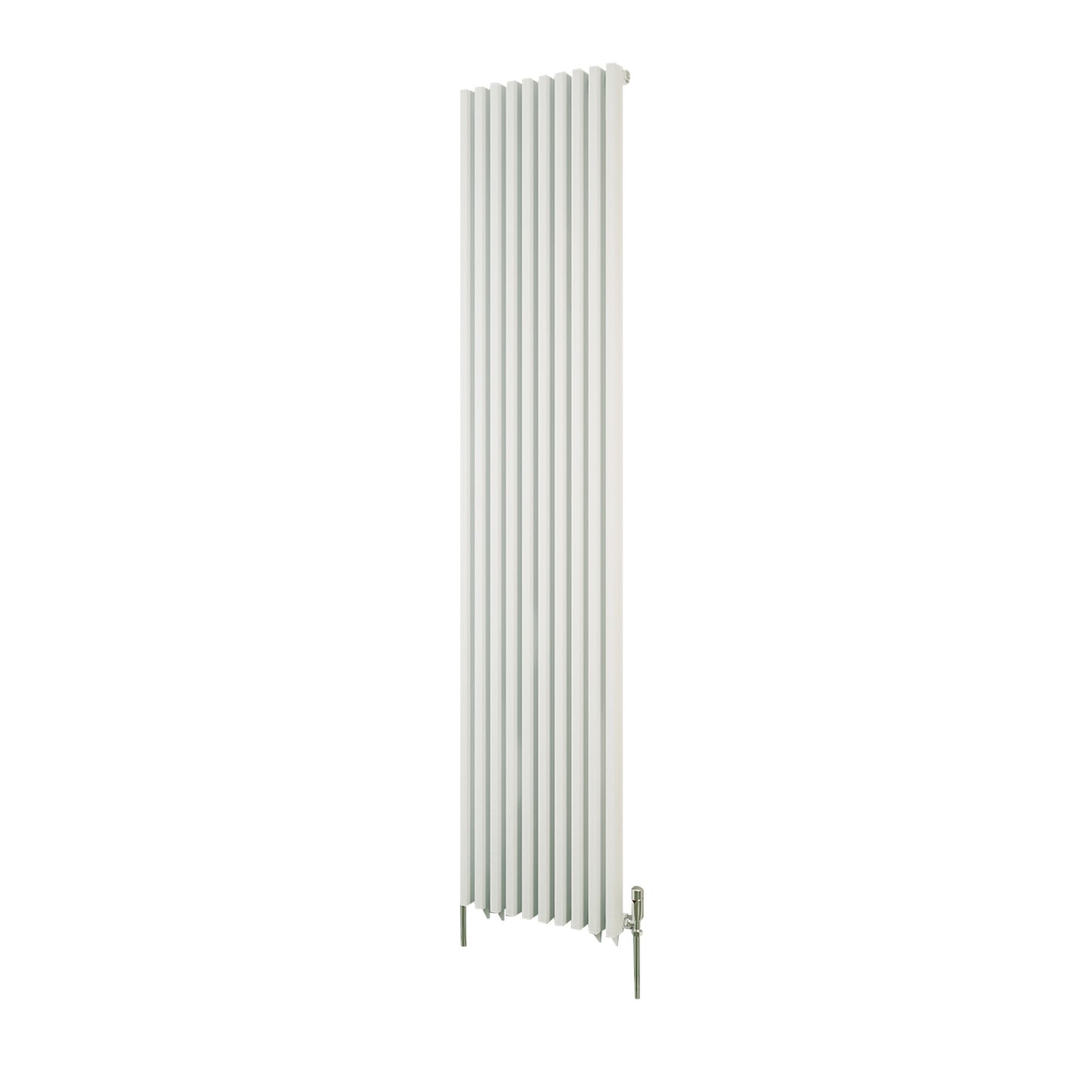 Desio Vertical Steel Rail 380X1800 White