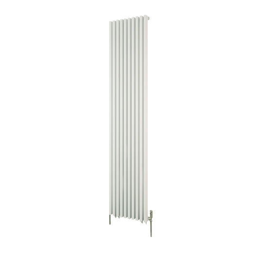 Desio Vertical Steel Rail 380X1800 White