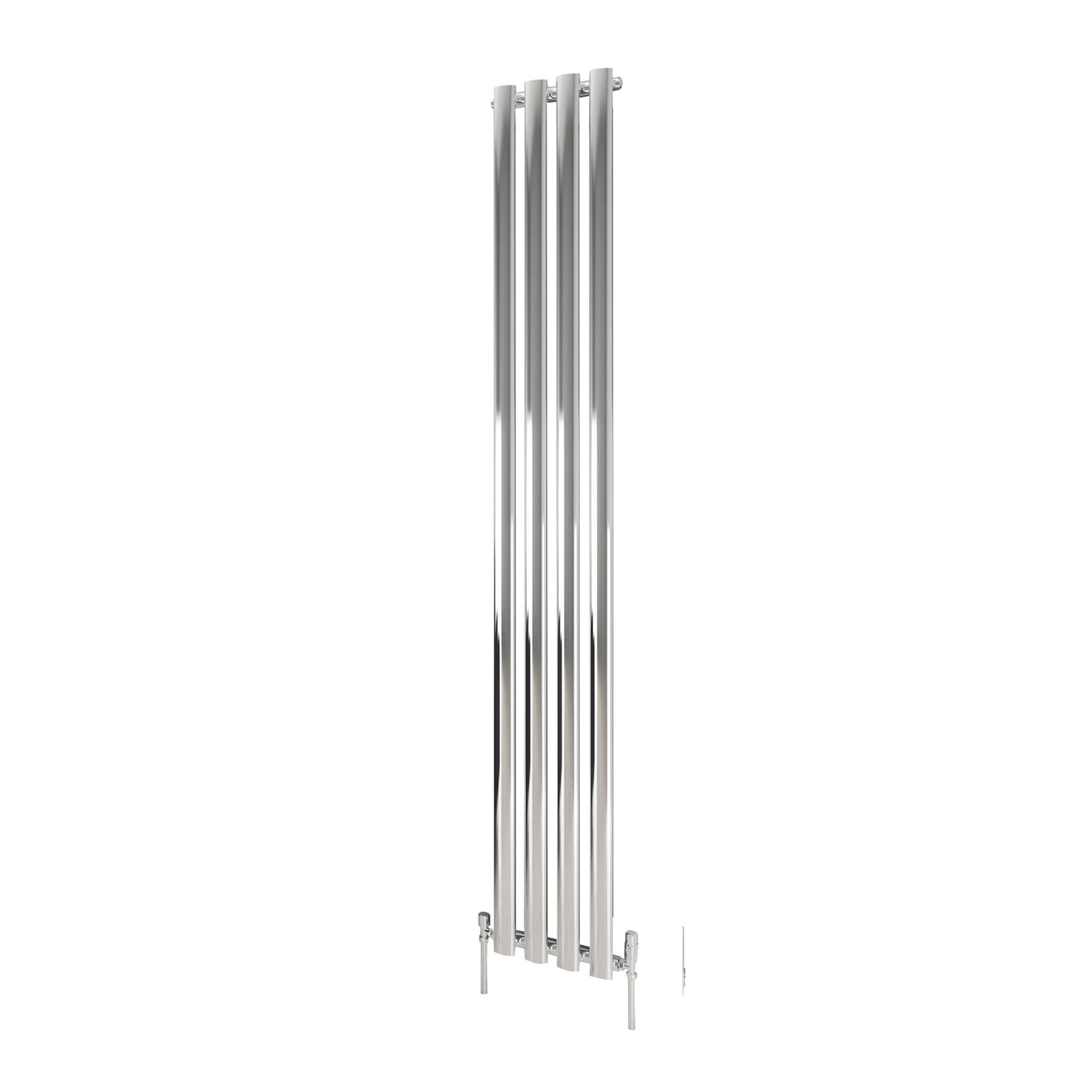 Moda Vertical Steel Rail 280X1800 Chrome
