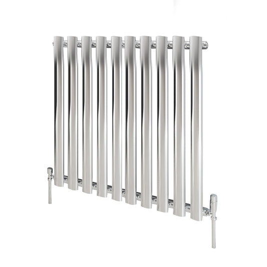 Moda Horizontal Steel Rail 589X600 Chrome