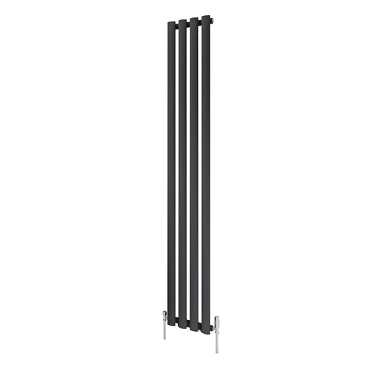 Moda Vertical Steel Rail 280X1800 Graphite