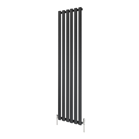 Moda Vertical Steel Rail 420X1800 Graphite