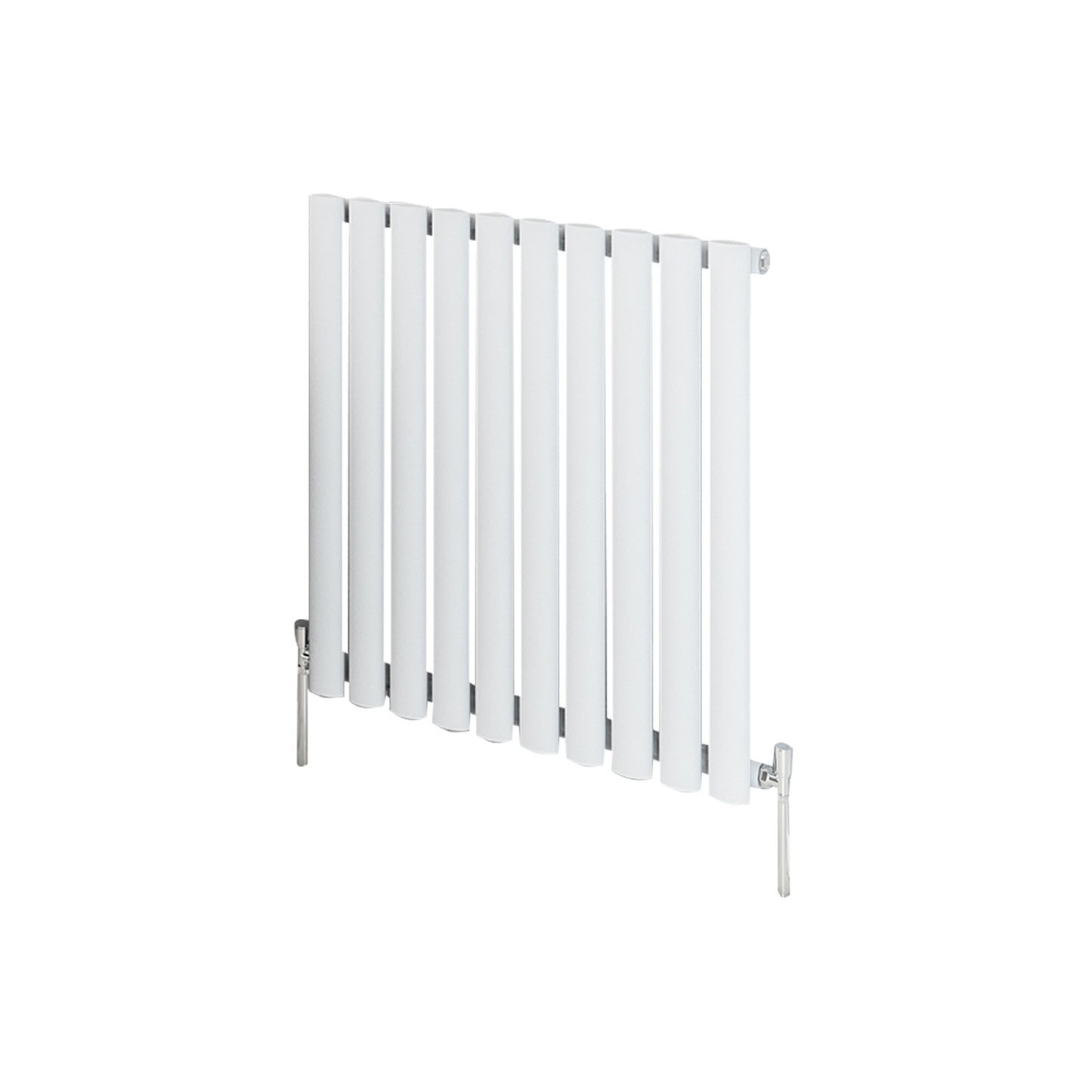 Moda Horizontal Steel Rail 589X600 White